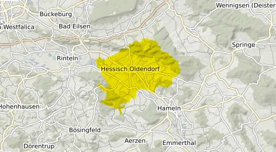 Immobilienpreisekarte Hessisch Oldendorf